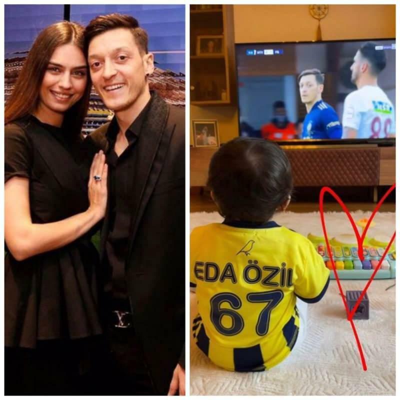 Mesut Özil delte en feriestilling med sin datter, som han kalder "min lille prinsesse"!