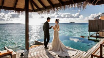 Bryllupsrejse ferieruter til Tyrkiet, hvor du kan gå under pandemien