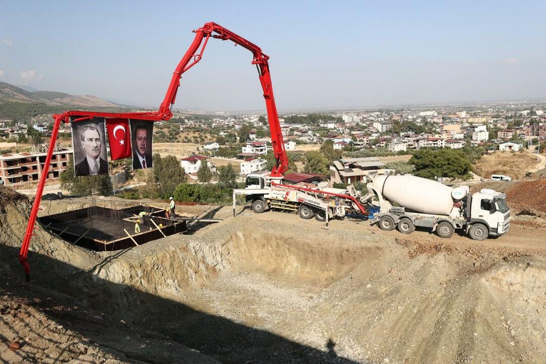  Hjemmesteder for børn, hvis grundlag blev lagt i Hatay og Adıyaman