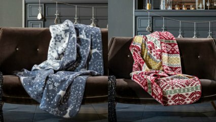 Hvordan bruges tæpper i sofaen? Tæppe mønstre 2020