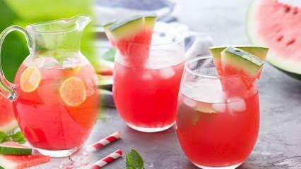 Hvordan laver man den nemmeste vandmelon limonade? Tricket til at lave lækker vandmelon limonade
