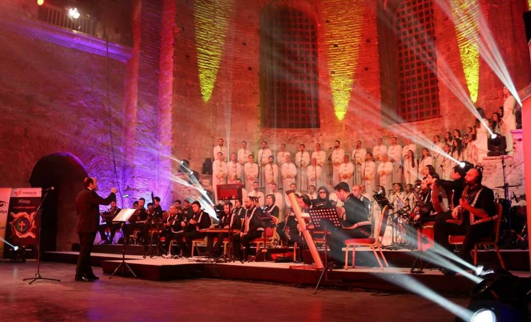 Den første koncert efter århundredets katastrofe er fra Antakya Civilizations Choir!