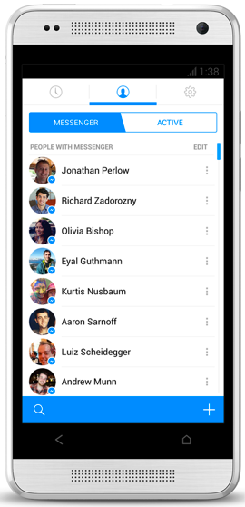 facebook messenger oplevelse til android