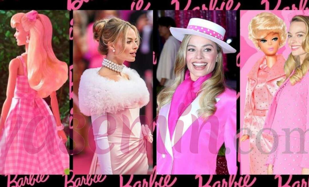 Outfittene i Margot Robbies Barbie-inspirerede drømmegarderobe er blændende!