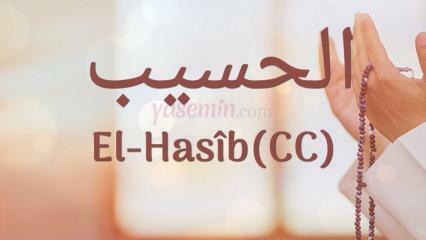 Hvad betyder al-Hasib (c.c)? Hvad er fordelene ved navnet Al-Hasib? Esmaul Husna Al-Hasib...