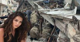 Et råb om hjælp fra Melisa Aslı Pamuk! Hans familie var strandet i jordskælvet i Maraş