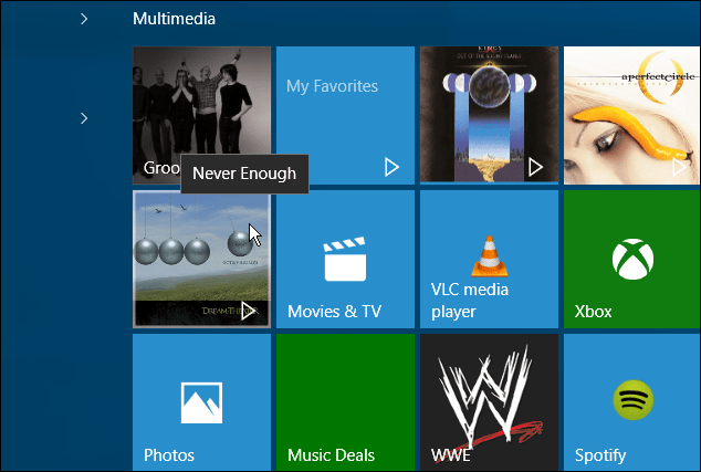 Start-menu Windows 10