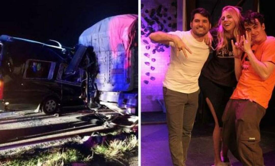 Minibussen med teaterskuespillerne styrtede ned! Der er døde og sårede i den katastrofale ulykke i Amasya