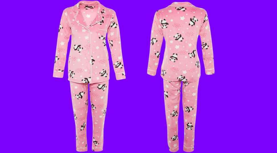 TRENDYOLMILLA LANGÆRMER POLAR PYJAMAS SUIT THMAW22PT0359