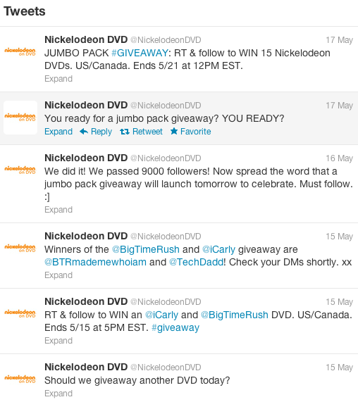 Nickelodeon Giveaway