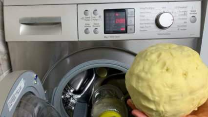 Hvordan laver man smør i vaskemaskinen? Vil der virkelig være smør i vaskemaskinen?