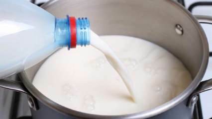 Hvad skal der gøres for at forhindre, at bunden af ​​gryden koger, mens mælken koges? Gryderengøring, der holder bunden