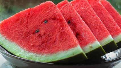 Hvordan finder man en dårlig vandmelon? Pas på vandmelonforgiftning! Vandmelonforgiftningssymptomer