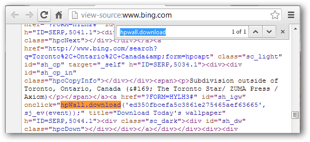 Download Bing-baggrunde uden at oprette forbindelse til Facebook