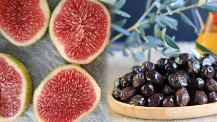 Hvad er fordelene ved figner? Hvad gør figenmælk? Hvis du spiser 7 oliven og 1 figen hver dag ...