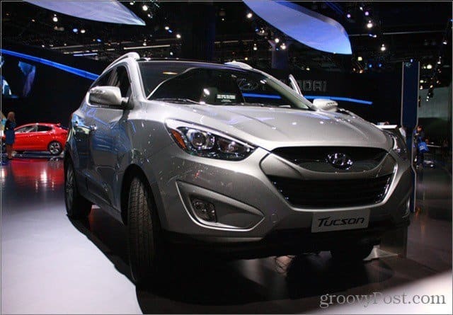 Powered by Hydrogen 2015 Hyundai Tucson Fuel Cell debuterer