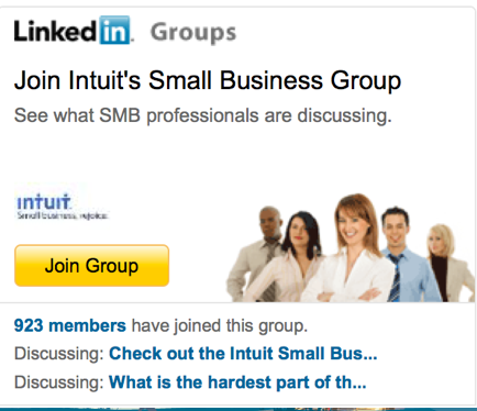 intuit corporate linkedin-gruppe