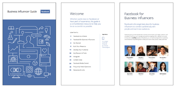 Facebooks nye Business Influencer Guide hjælper virksomhedsledere med at komme i gang, opbygge en strategi og oprette forbindelse til deres publikum på Facebook.