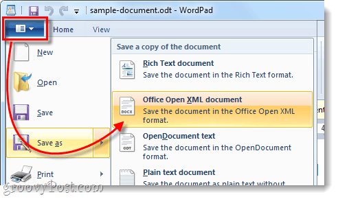 gem odt-fil som åbent xml-dokument