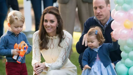 Den anden søster bærer det krympende tøj i den britiske kongefamilie