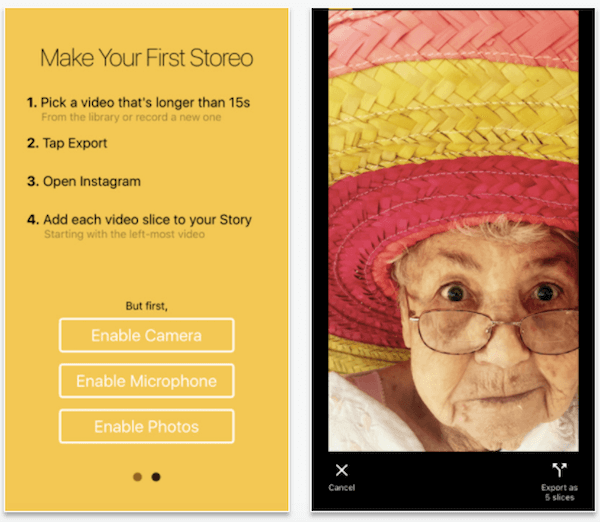 Konverter dine videoer til sømløse Instagram-historier med Storeo.