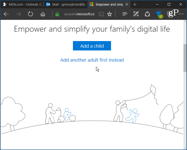 Microsoft Familiesikkerhed