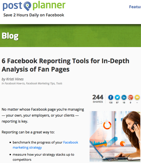 6 rapporteringsværktøjer på facebook
