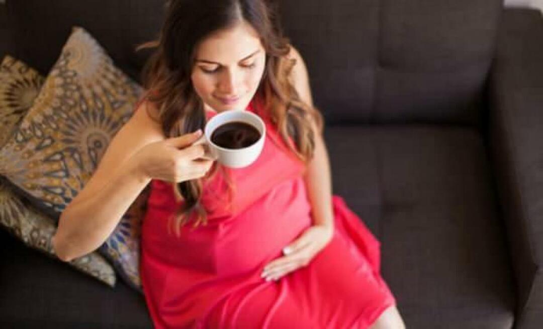 Pas på gravide! En halv kop kaffe om dagen forkorter barnets højde