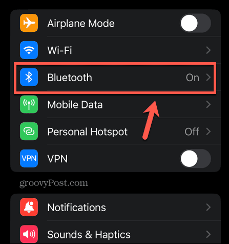 iphone bluetooth indstillinger