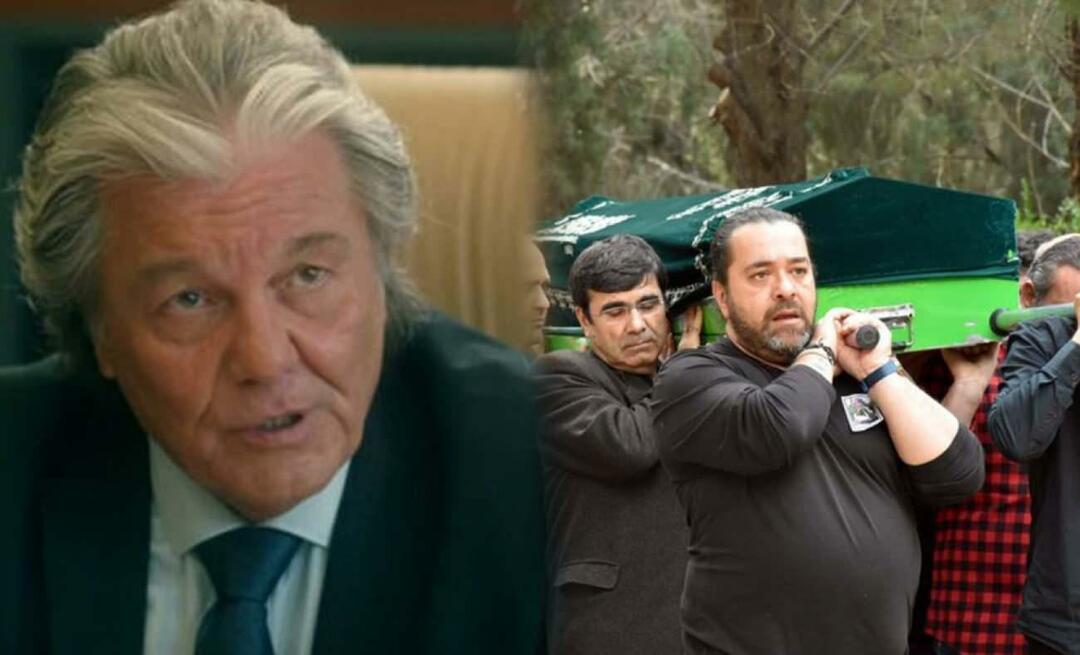 Skuespilleren Kazım Akşar blev sagt farvel til sin sidste rejse