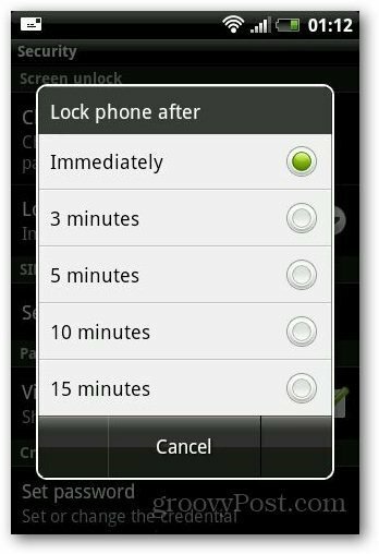 Sådan indstilles sikkerhedslås på din Android-telefon