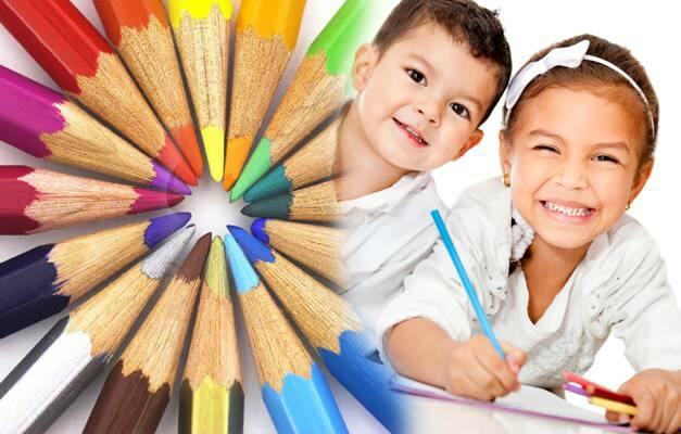 Hvordan lærer man børn farver? Primære farver