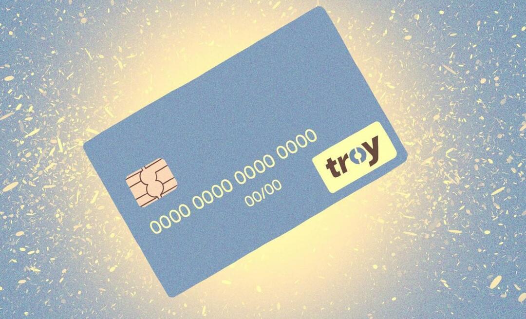 Hvordan skifter jeg til TROY-kort? Hvor er TROY sat? Hvad står TROY card for?