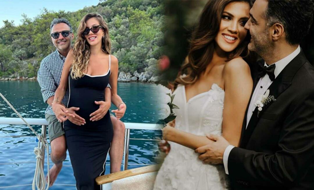Arda Turkmen og hans kone Melodi Elbirliler annoncerede kønnet på deres baby!