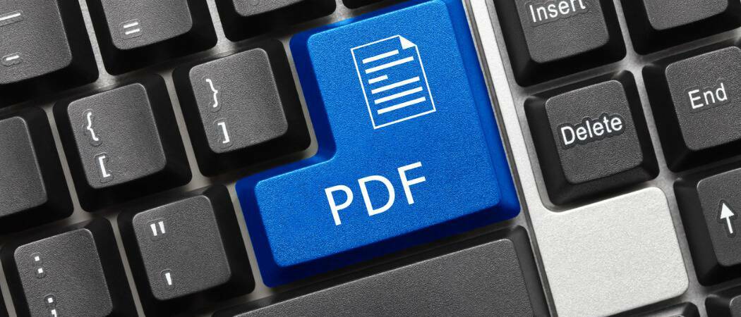Sådan konverteres en PNG til PDF på Windows