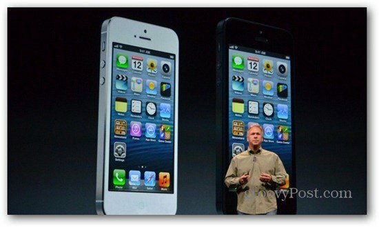 iPhone5 hvid og sort