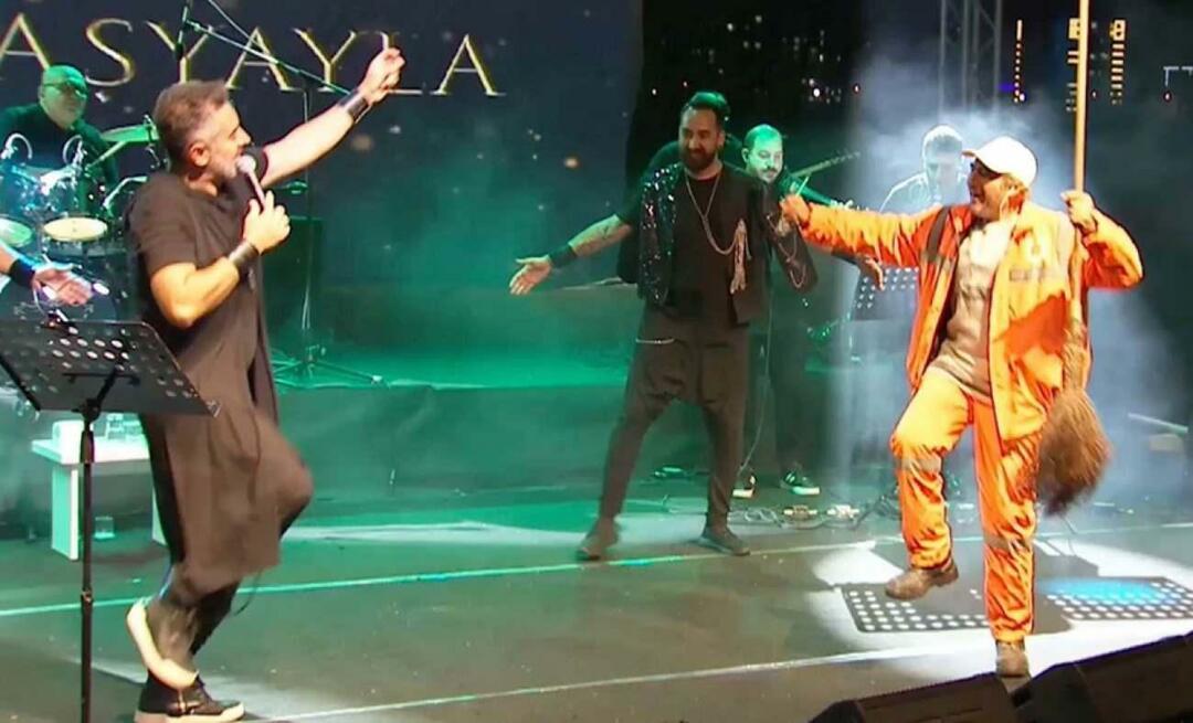 Turgay Başyayla og rengøringsbetjentens dans gik viralt! Hopper på scenen og...