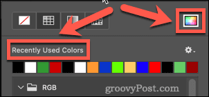 Brug af farvevælgerværktøjet i Photoshop