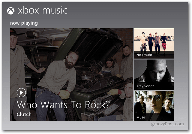 Windows 8: Lav Xbox Musik og Video Vis din samling som standard
