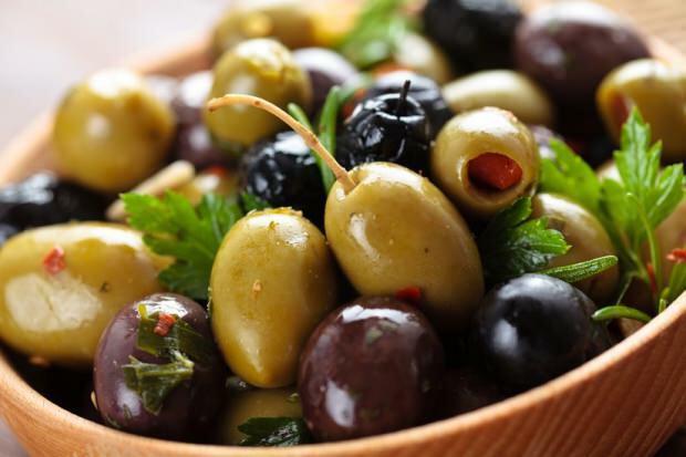 Hvordan skal olivenudvalget være?