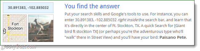 Træ din Google-fu med aGoogleaDay Trivia