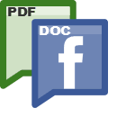 PDF til Word-konverter - tilgængelig på Facebook