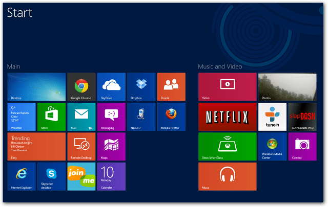 Fire Windows 8-apprækker