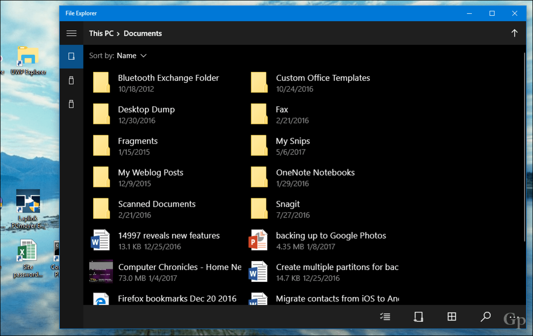 Sådan aktiveres det moderne File Explorer Shell i Windows 10