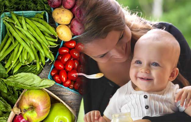 Hvordan begynder babyer med supplerende mad?