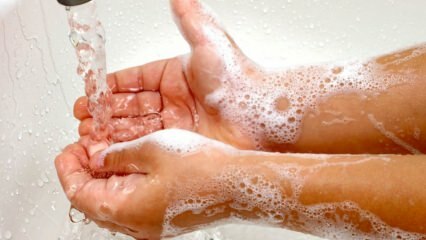 Situationer, hvor du har brug for at vaske dine hænder