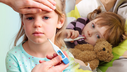 Fejl begået, når børns feber er sænket! Hjemmemidler mod feber til børn