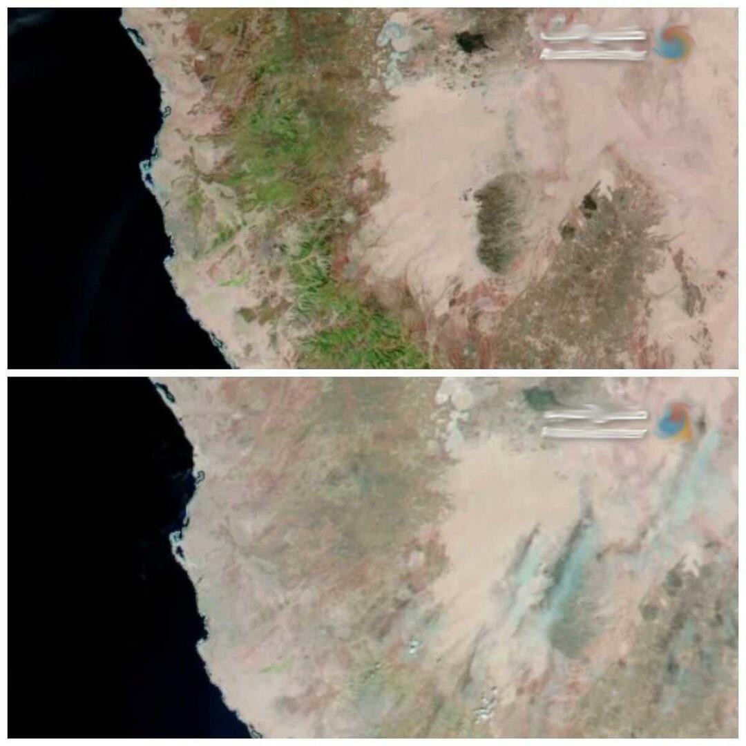 Den endelige tilstand af Mekka afspejles i satellitbilleder
