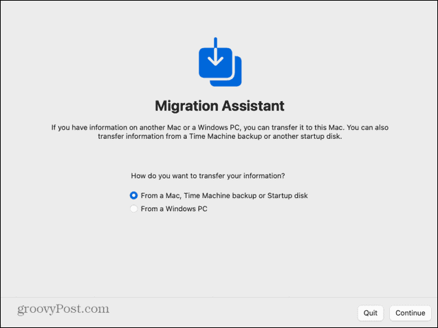 migrationsassistent ny mac