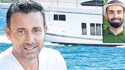 Mustafa Sandal og Gökhan Türkmen havde en bådulykke